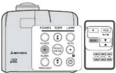 MITSUBISHI EW331U-ST - Hiding the image - 1
