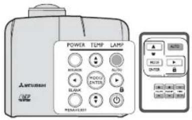 MITSUBISHI EW331U-ST - Auto-adjusting the image - 1