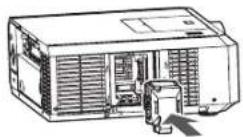 MITSUBISHI WL7200U - To replace the lamp: - 4