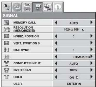 MITSUBISHI WL7200U - Setting the aspect ratio - 4