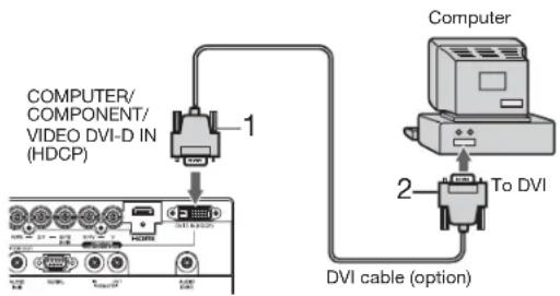 MITSUBISHI WL7200U - For analog connection: - 1