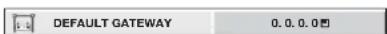 MITSUBISHI WL7200U - Default Gateway Settings - 1