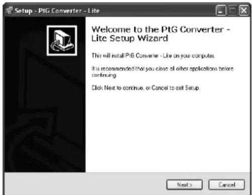 MITSUBISHI XD550U - Installing PtG Converter-Lite - 1