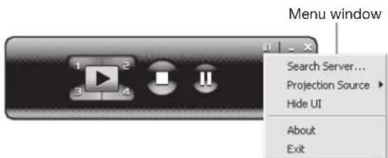 MITSUBISHI XD550U - Operating the LAN Display System - 2
