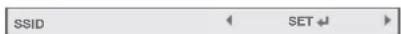 MITSUBISHI XD560U - SSID setting - 1