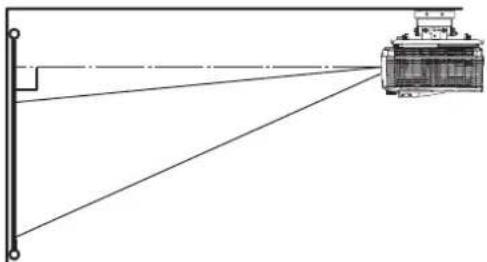 MITSUBISHI XD560U - Front projection, ceiling mounting - 1