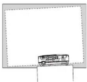 NEC V260W - Adjusting the left and right tilt of an image [Rear foot] - 4