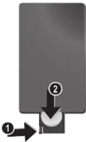 PHILIPS PicoPix PPX1430 - Κίνδυνος έκρηξης με λανθασμένο τύπο μπαταρίας - 1