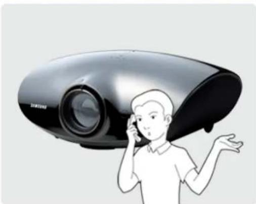 SAMSUNG SP-A800B - Pour nettoyer l'intérieur du projecteur, faites appel à un centre de services ou à un distributeur. (Chargé) - 1