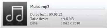 SAMSUNG SP-H03 - Menu Musique - 1