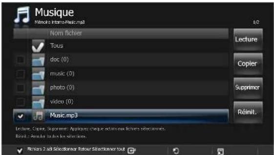 SAMSUNG SP-H03 - Menu Musique - 3