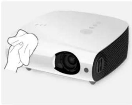 SAMSUNG SP-L255 - Nettoyage à l'intérieur du projecteur - 1
