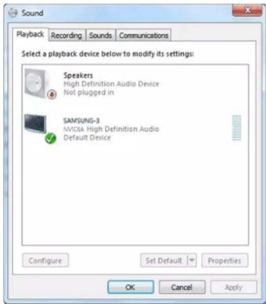 SAMSUNG SP-L255 - 2-12-2. Configuration des paramètres audio de votre PC - 3