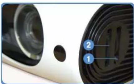 SAMSUNG SP-L255 - Pour ajuster l'image lors de l'installation du projecteur à l'avant de l'écran - 3