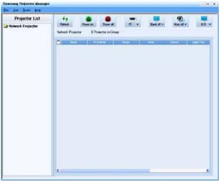 SAMSUNG SP-L255 - 3-6-2. Gestion du projecteur à l'aide d'un logiciel - 2