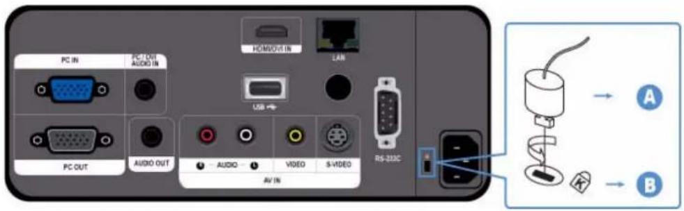SAMSUNG SP-L335 - 2-19-2. Connexion à un réseau IP statique - 2