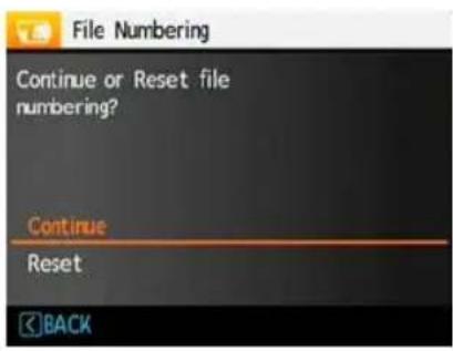 AGFA AP Selecta 16 - File Numbering - 1