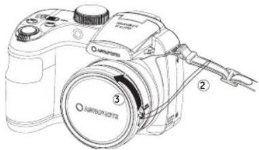 AGFA AP Selecta 16 - Install Shoulder Strap and Lens Cap - 3