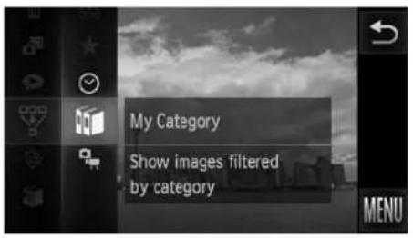 My Category Show images filtered by category MENU