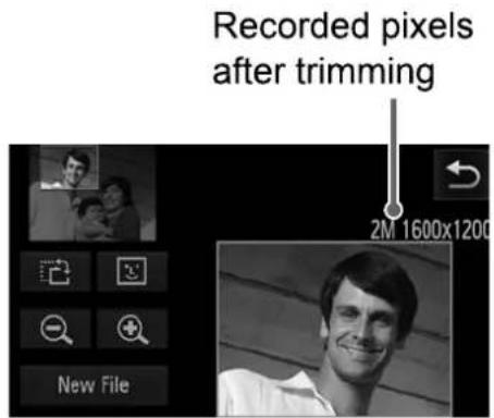 Recorded pixels after trimming 2M 1600x1200 New File