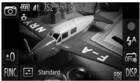 752 13° 8' 52" NPY ±0 FUNC. F-A Standard ISO AUTO OFF DISP.