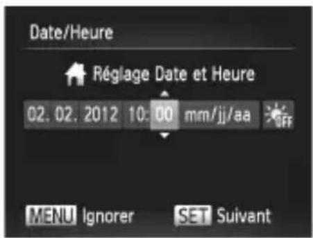 CANON Ixus 125 HS - Mettez l'appareil photo sous tension. - 1