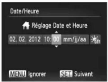 CANON Ixus 127 HS - Mettez l'appareil photo sous tension. - 1