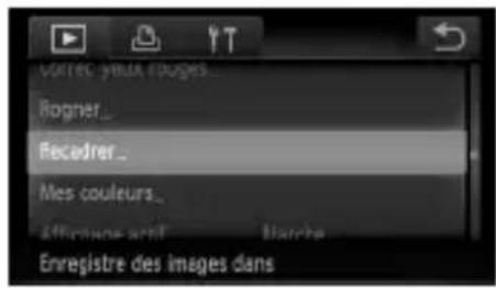 VOUTEC YELLA COUGES... Rogner_ Recalrer_... Mes couleurs_... Enregistre des images dans