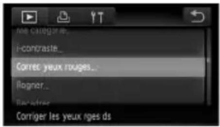 Me categorie... i-concraste... Correct yeux rouges... Rognier... Rac-greter Corriger les yeux rges ds