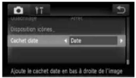 Quadrupage Disposition icônes_ Cachet date Date Ajoute le cachet date en bas à droite de l'image