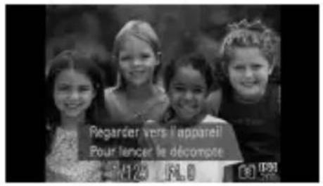 Regarder vers l'appareil Pour lencer le décompte 12 13.0 08 1997