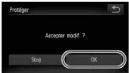 Protéger Acceptor modif. ? Stop OK
