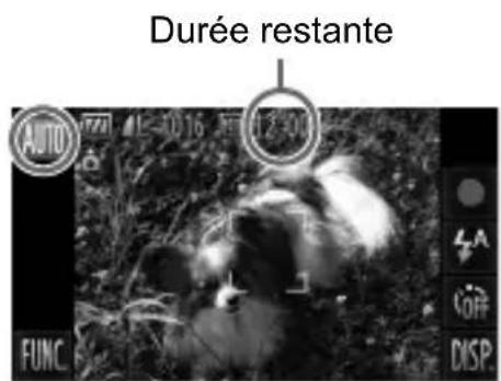 Durée restante AUTO 12-016 17:01 FUNC 4A Coff DISP.