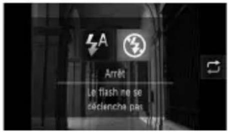 LA Arrêt Le flash ne se déclenche pas
