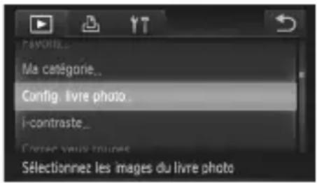 PAPORIS... Ma catégorie... Config. livre photo... i-contraste... Cronse vous trousse Sélectionnez les images du livre photo