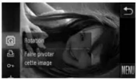Rotation Faire pivoter cette image