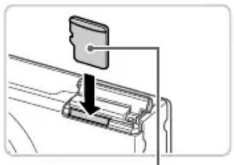 CANON Ixus 510 HS - Ouvrez le couvercle de la carte mémoire. - 1