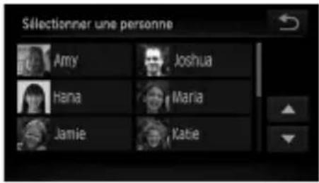 Sélectionner une personne Amy Joshua Hana Maria Jamie Katie