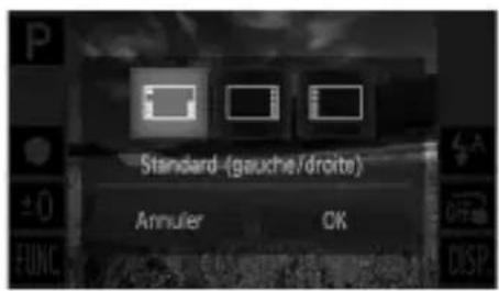 Standard-(gauche/droite) Annulier OK