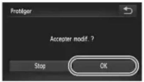 Protiger Accepter modif. ? Stop OK