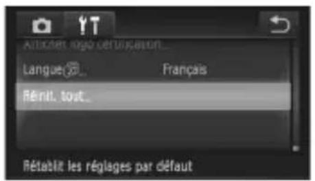 Attitude: logo certification... Langue Français Rénil, tout... Rétablit les réglages par défaut