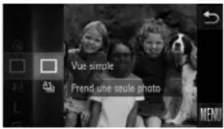 Vue simple Frend une seule photo MENU