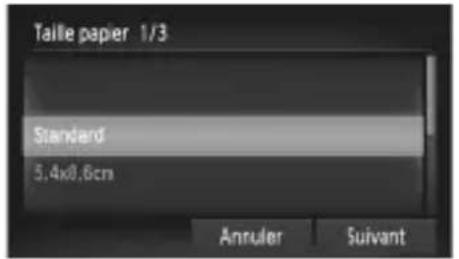 Taille paper 1/3 Standard 5,4x0,6cm Annuler Suivant