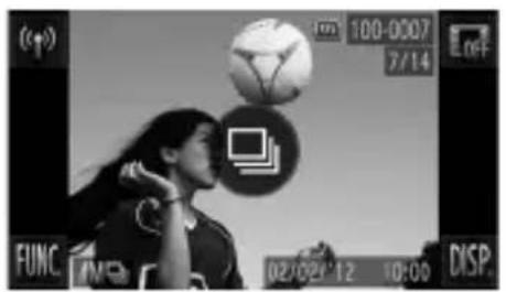 CANON Ixus 510 HS - Affichage des images individuelles d'un groupe - 1