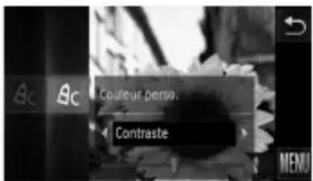 Coulouer perso. Contraste
