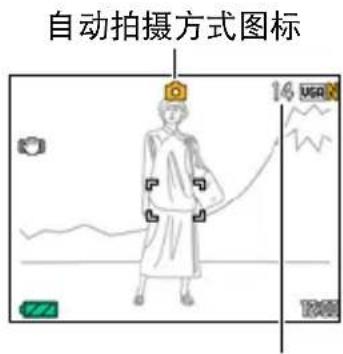 自动拍摄方式图标 16 VDA 1000
