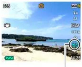 CASIO Exilim EX-H35 - 按 [SET]。 - 1