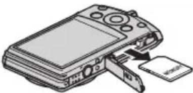 CASIO Exilim EX-S300 - 更换存储卡 - 1
