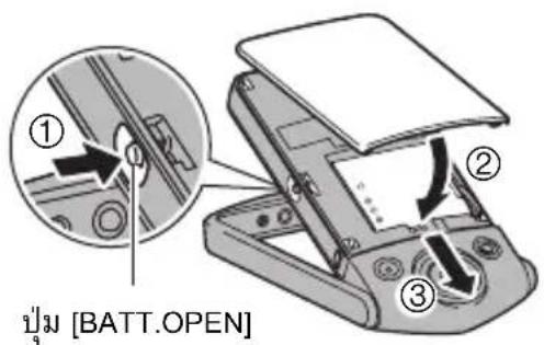 ① BATT.OPEN