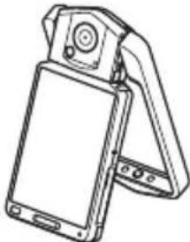 CASIO Exilim EX-TR200 - 2.用力握住外框，小心地旋转显示屏面板。 - 4